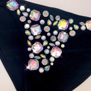 Rhinestone bikini bottoms